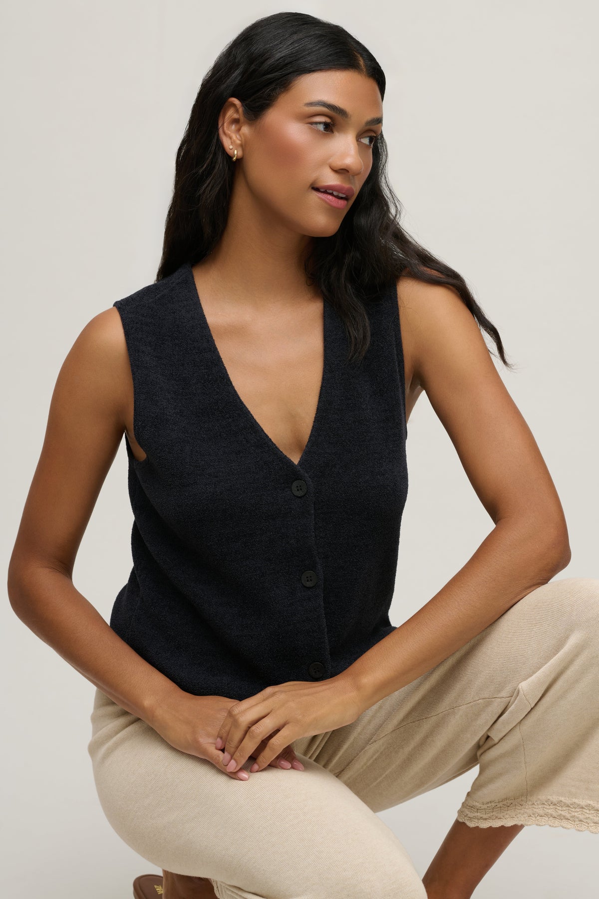 CozyChic Ultra Lite® Button Front Vest