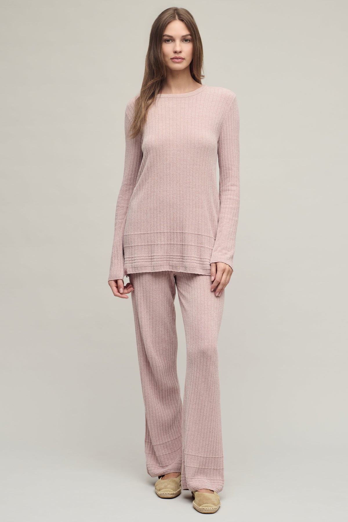 CozyChic Ultra Lite® Textured Rib Pullover with Buttons