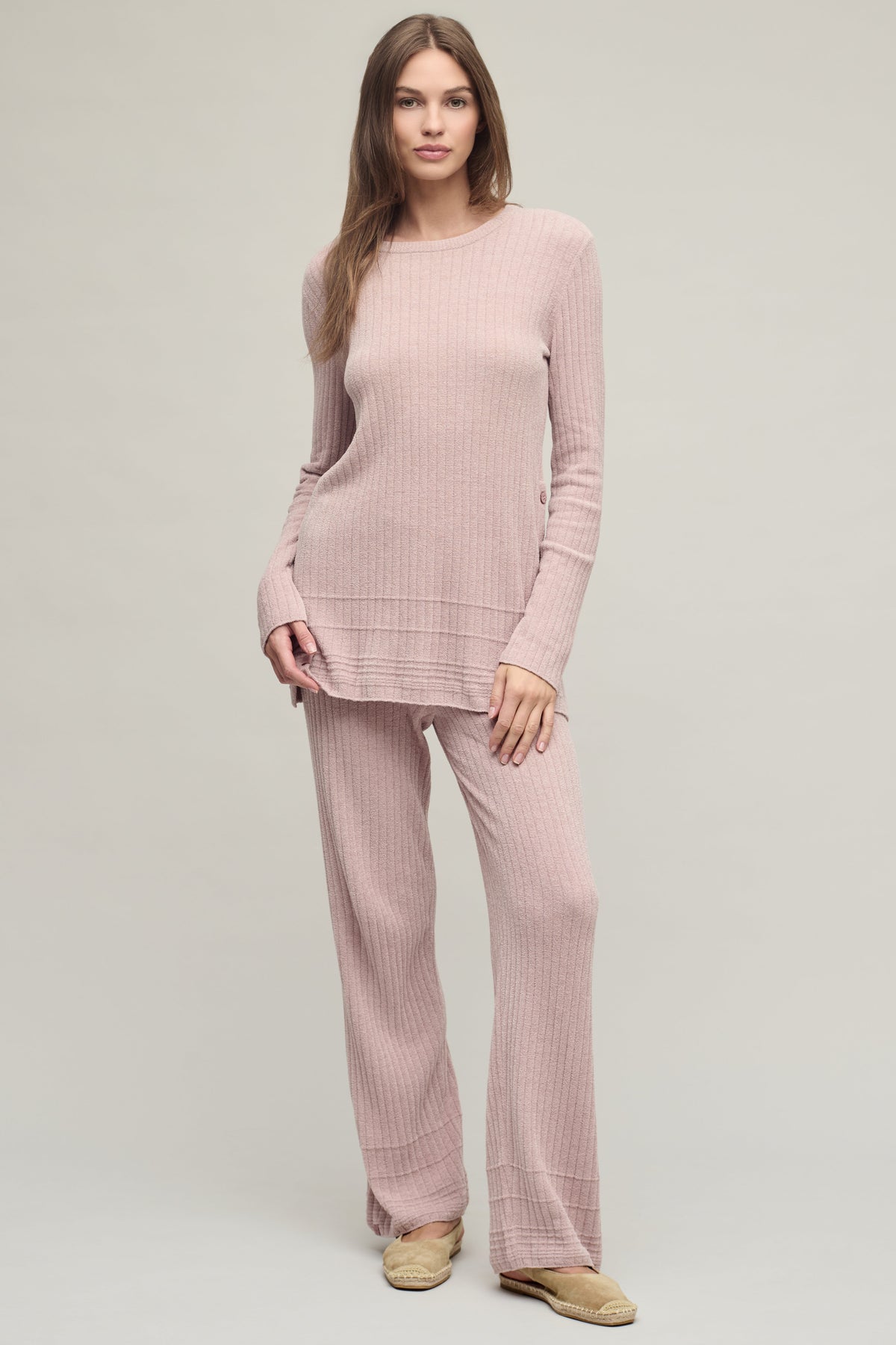 CozyChic Ultra Lite® Textured Hem Rib Pant