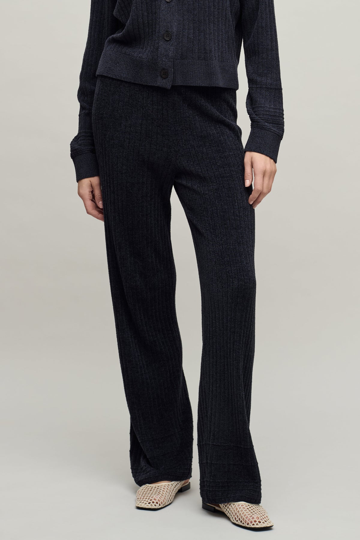 CozyChic Ultra Lite® Textured Hem Rib Pant