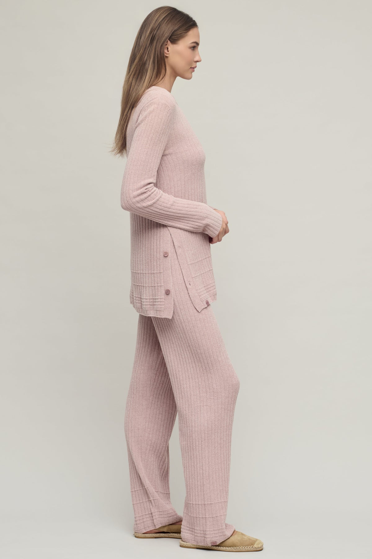 CozyChic Ultra Lite® Textured Hem Rib Pant