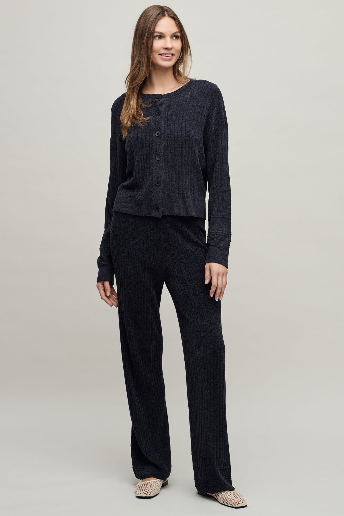 CozyChic Ultra Lite® Textured Rib Cardigan