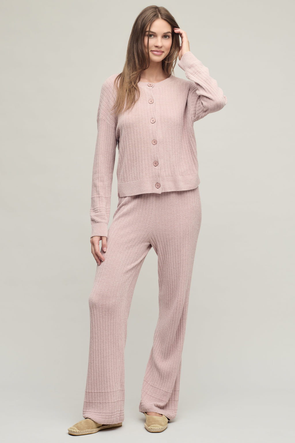 CozyChic Ultra Lite® Textured Rib Cardigan
