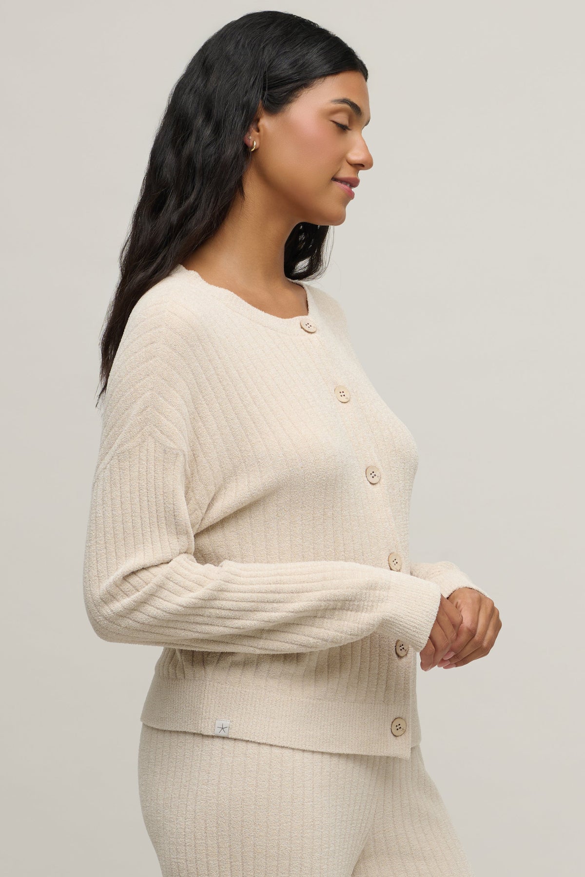 CozyChic Ultra Lite® Textured Rib Cardigan