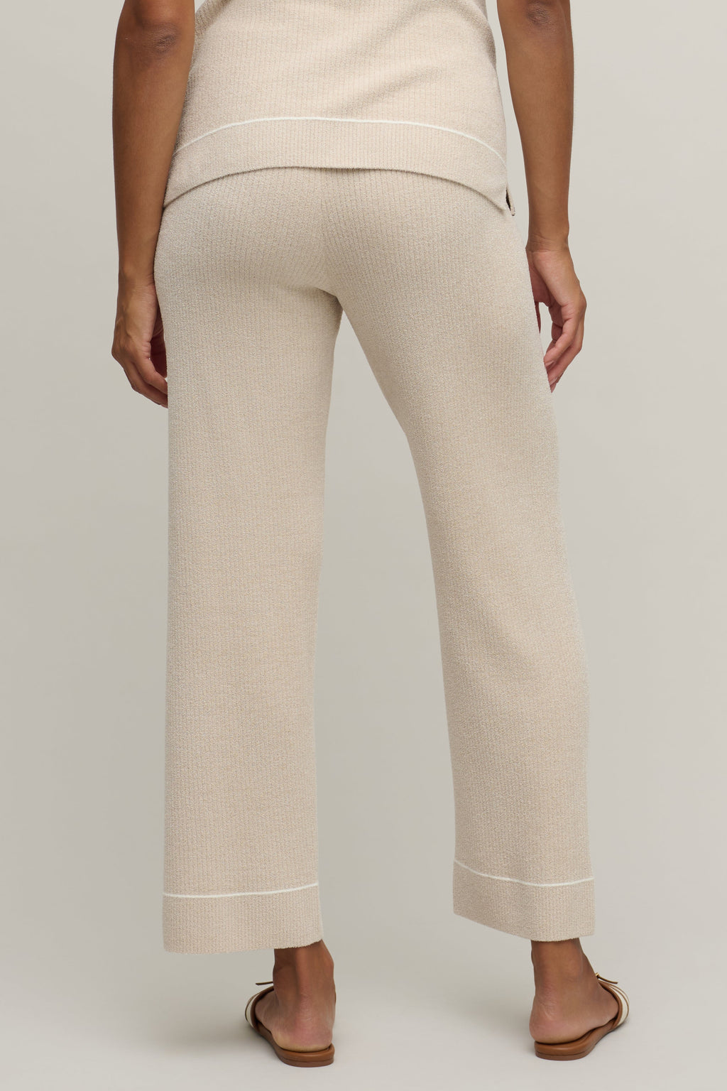 CozyChic Ultra Lite® Contrast Stripe Rib Ankle Pant