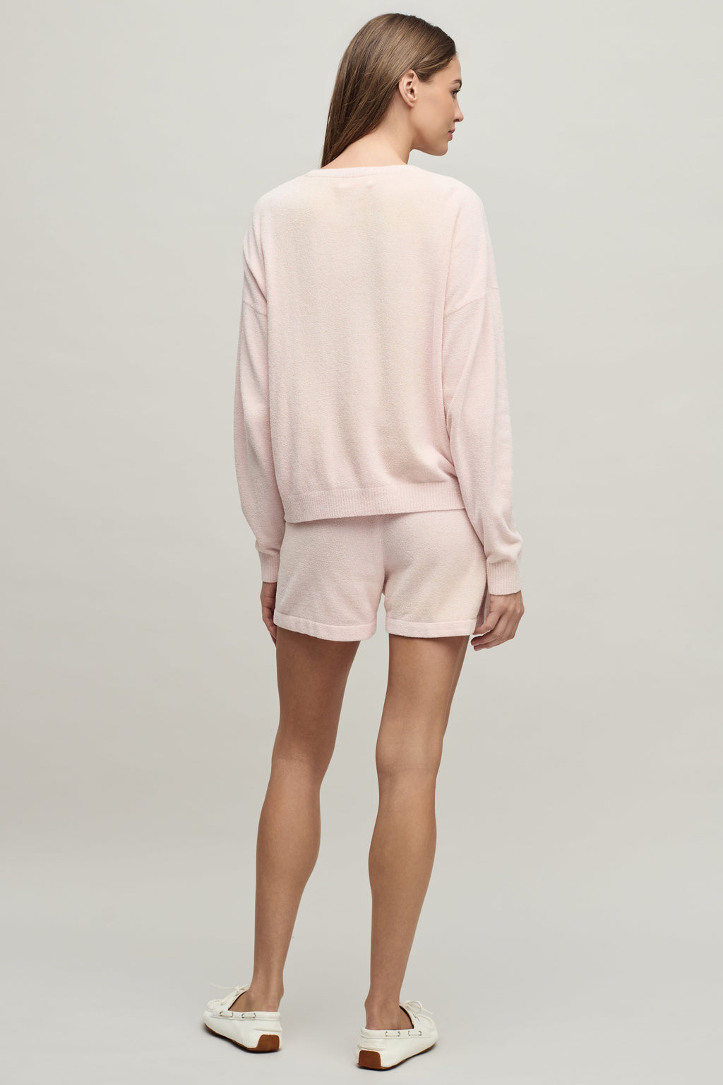 CozyChic Ultra Lite® Seamed Pullover and Short Set