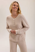 CozyChic Ultra Lite® Diamond Quilt Henley