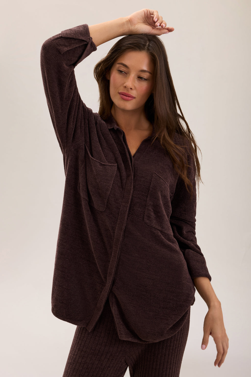 CozyChic Ultra Lite® Patch Pocket Shacket