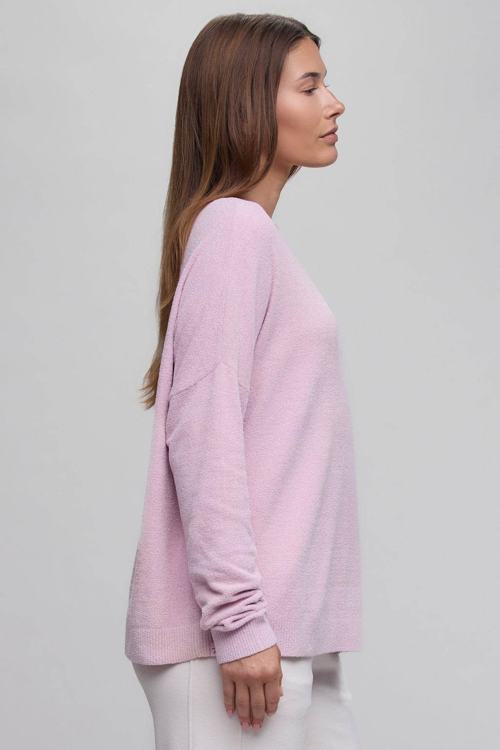 CozyChic Ultra Lite® Scallop Neck Slouchy Pullover