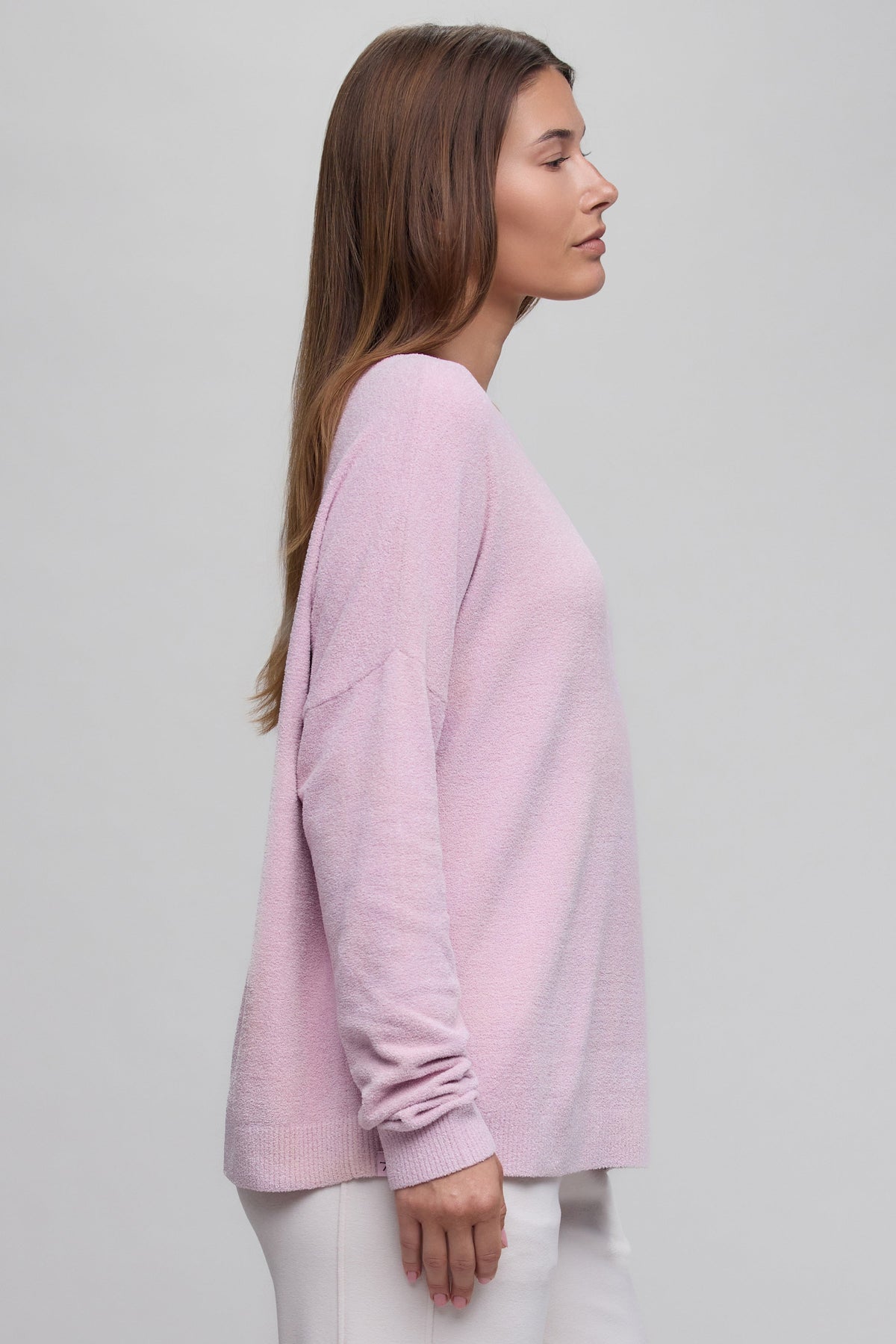 CozyChic Ultra Lite® Scallop Neck Slouchy Pullover