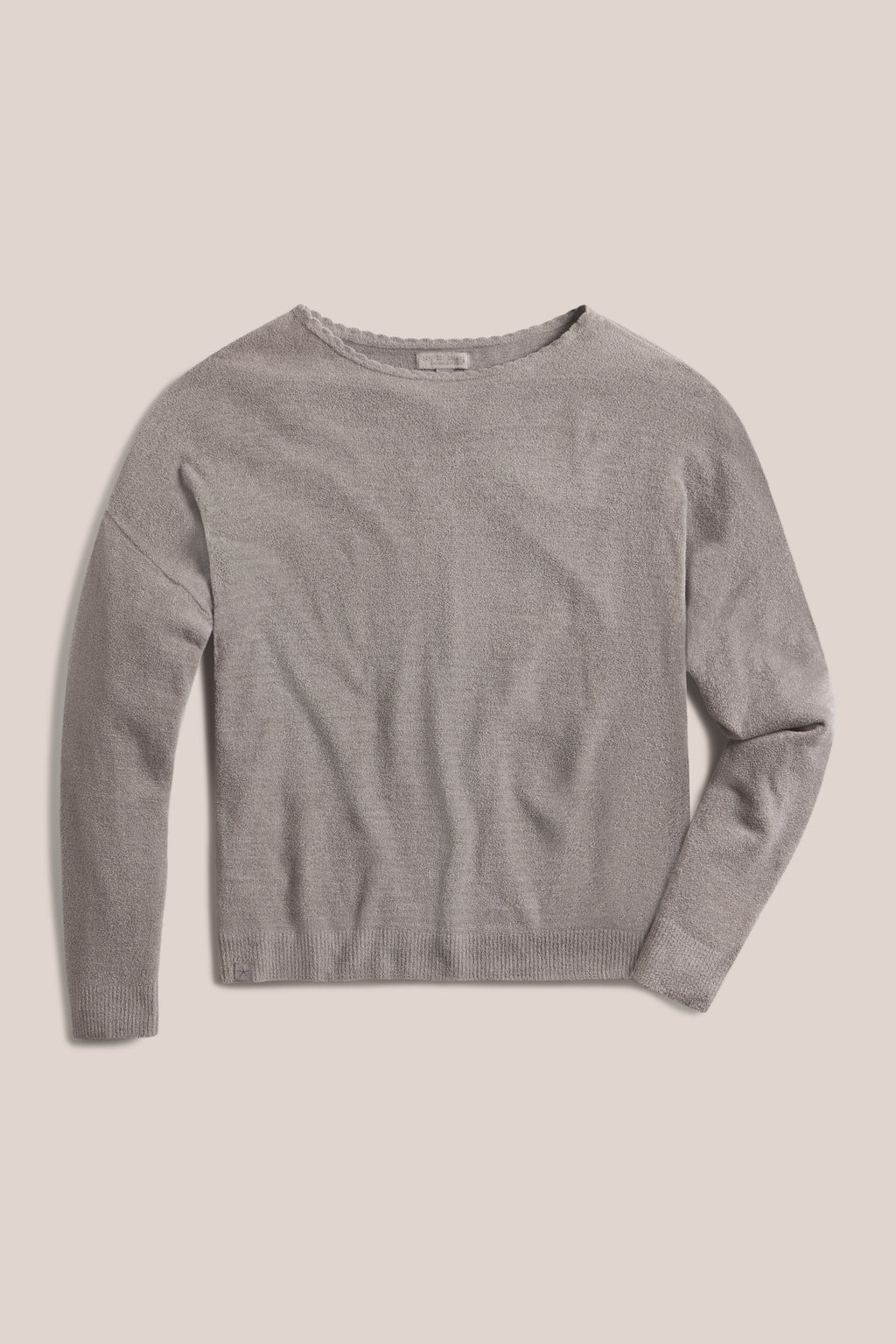 CozyChic Ultra Lite® Scallop Neck Slouchy Pullover