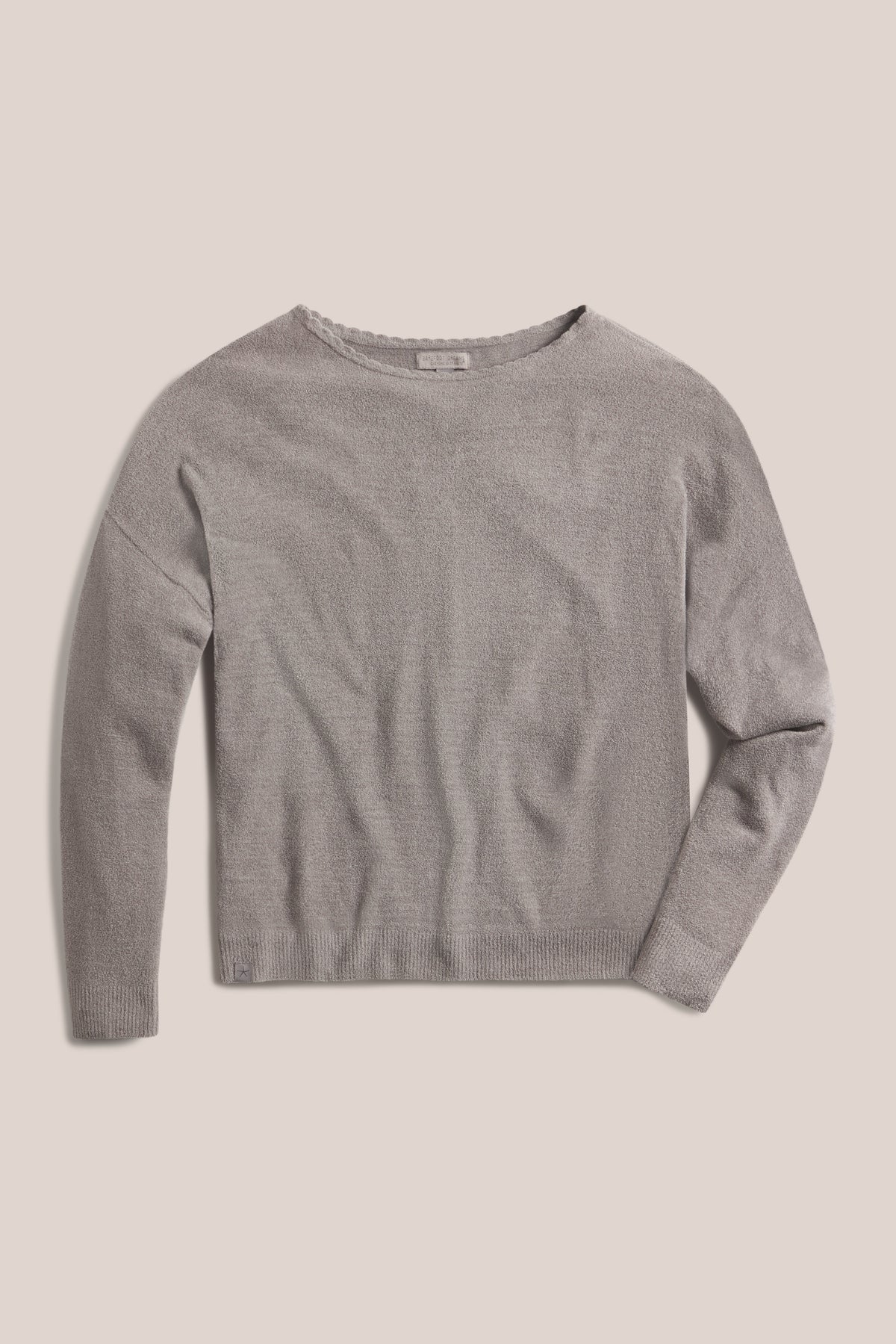 CozyChic Ultra Lite® Scallop Neck Slouchy Pullover
