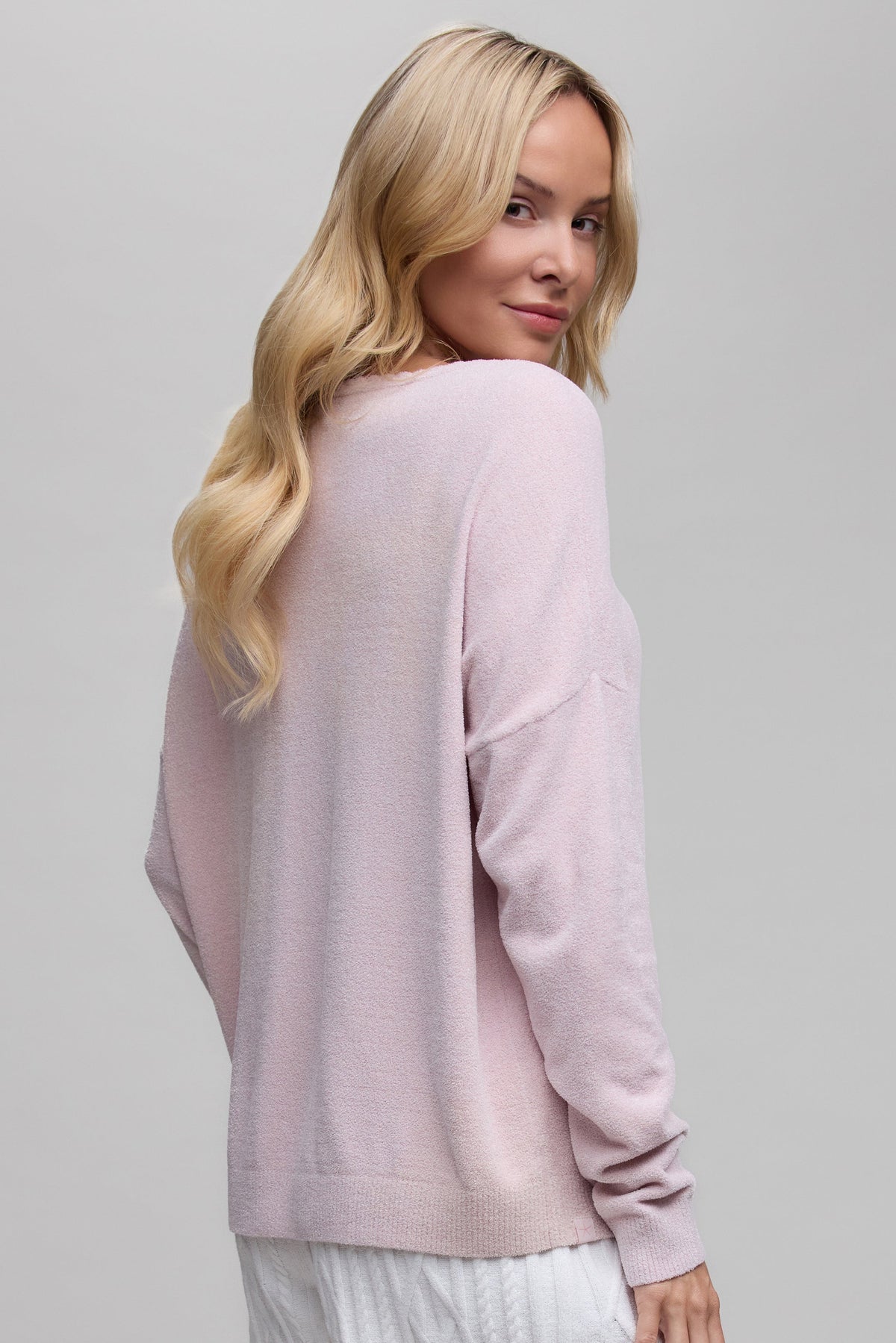 CozyChic Ultra Lite® Scallop Neck Slouchy Pullover