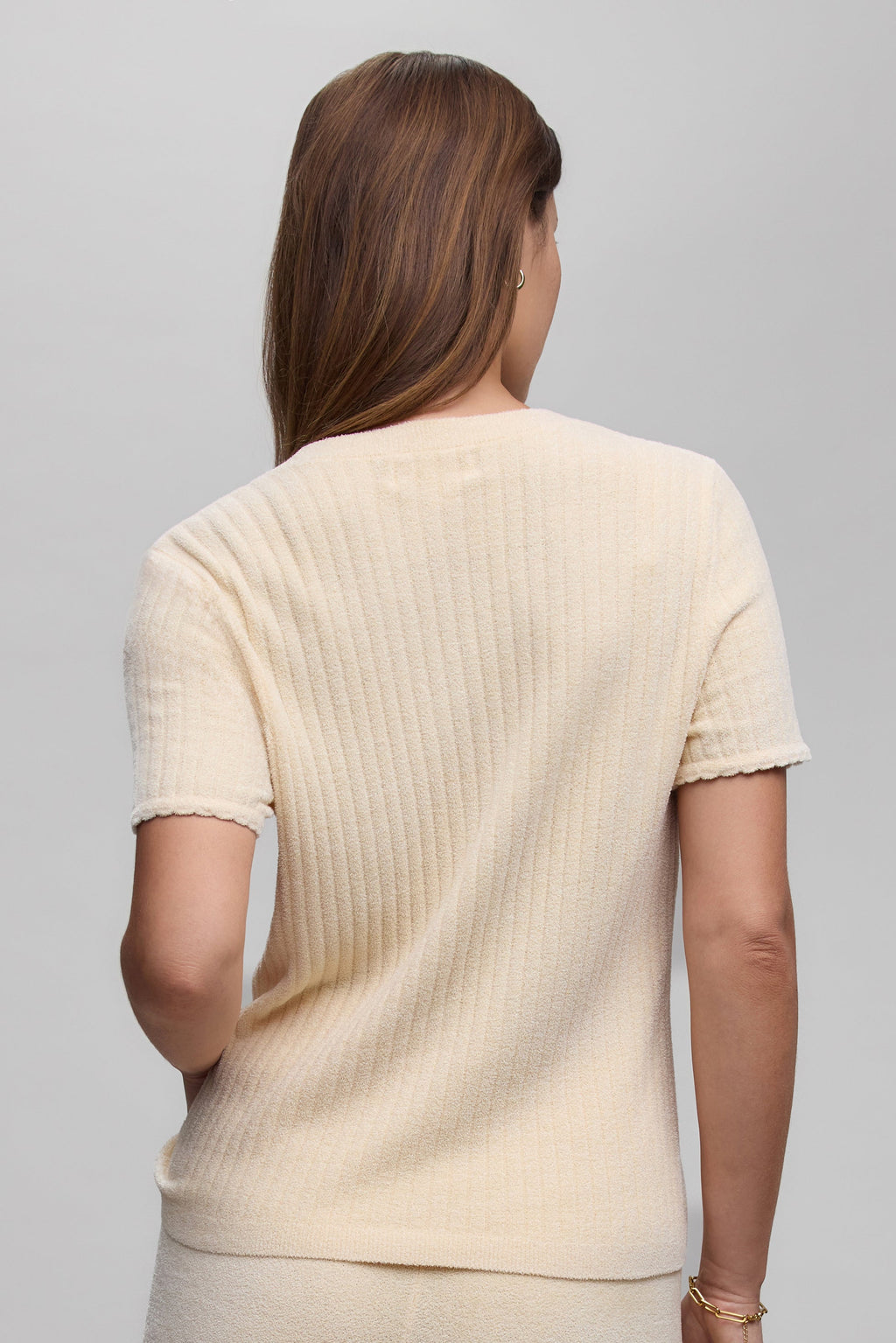 CozyChic Ultra Lite® Scallop Rib Short Sleeve