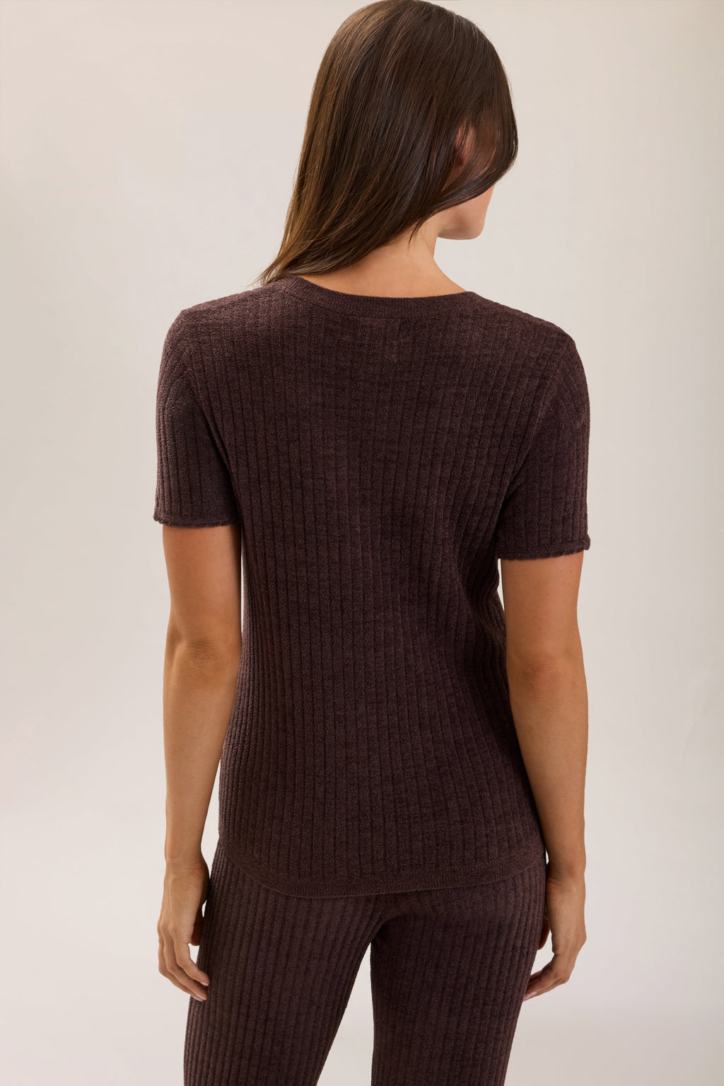 CozyChic Ultra Lite® Scallop Rib Short Sleeve