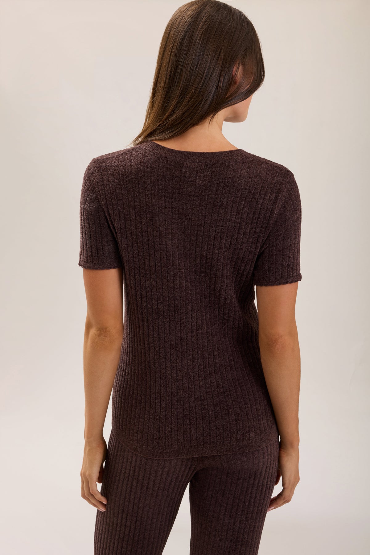 CozyChic Ultra Lite® Scallop Rib Short Sleeve
