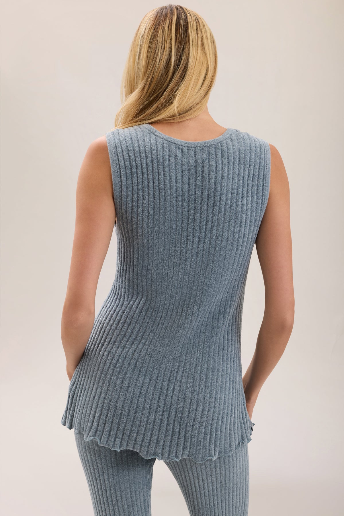 CozyChic Ultra Lite® Petal Edge Rib Tank