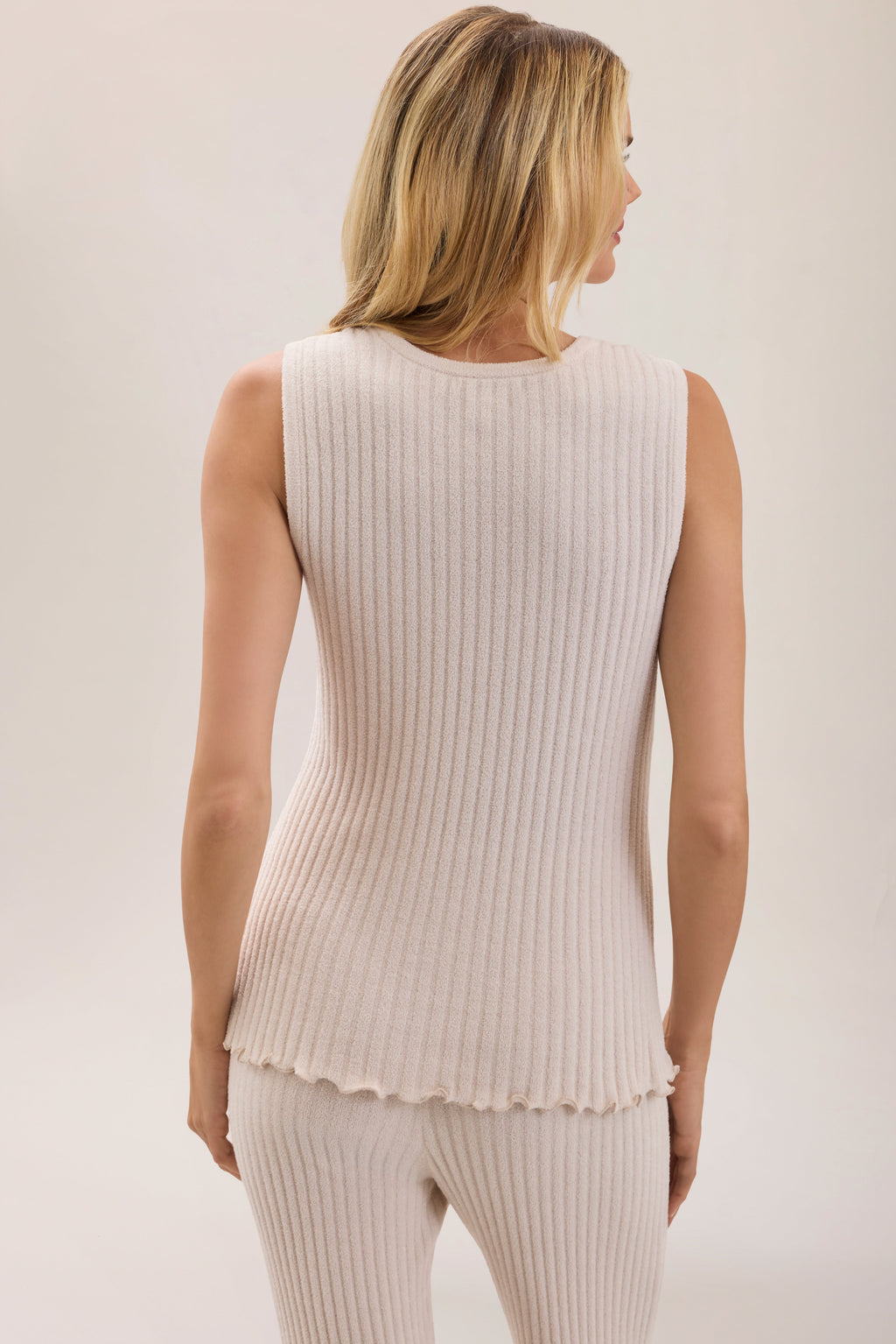 CozyChic Ultra Lite® Petal Edge Rib Tank