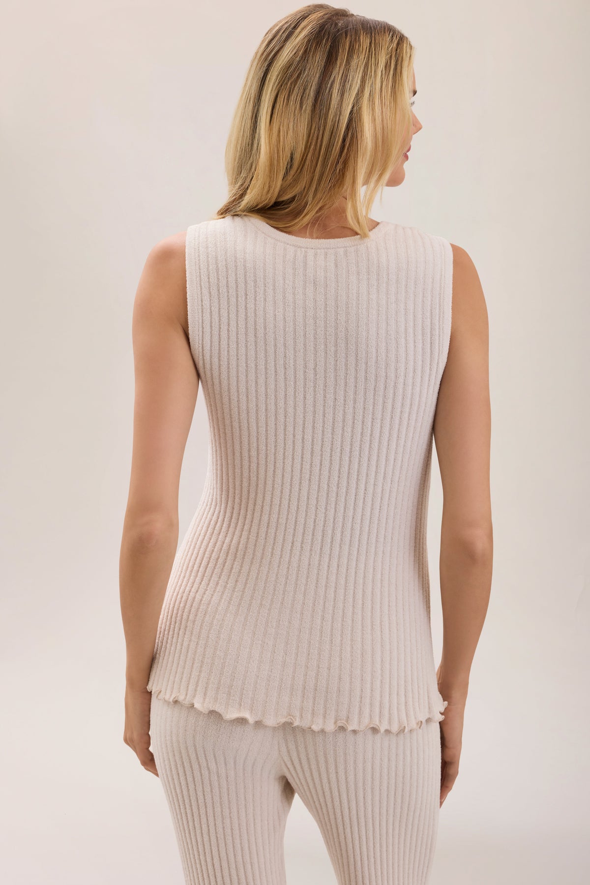 CozyChic Ultra Lite® Petal Edge Rib Tank