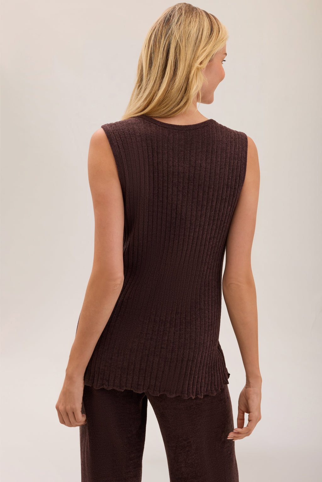 CozyChic Ultra Lite® Petal Edge Rib Tank