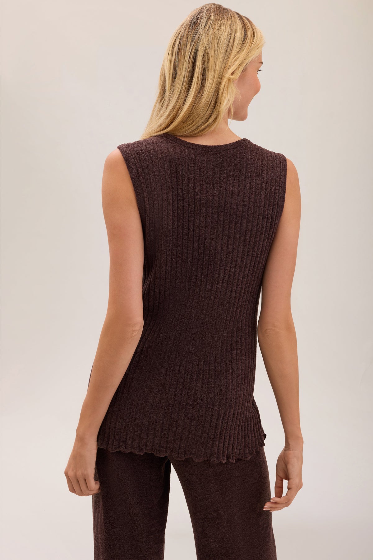 CozyChic Ultra Lite® Petal Edge Rib Tank