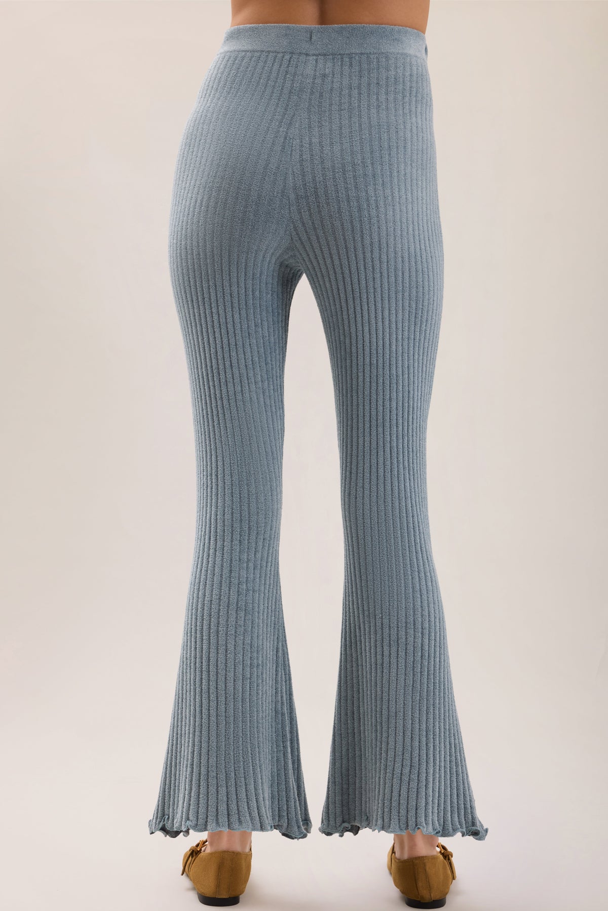 CozyChic Ultra Lite® Petal Edge Rib Kick Flare Ankle Pant