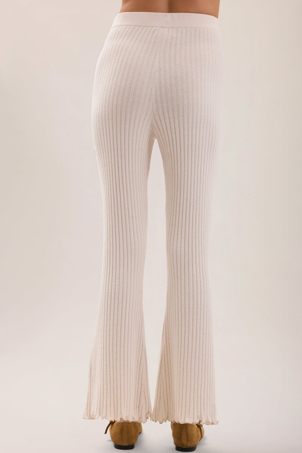 CozyChic Ultra Lite® Petal Edge Rib Kick Flare Ankle Pant