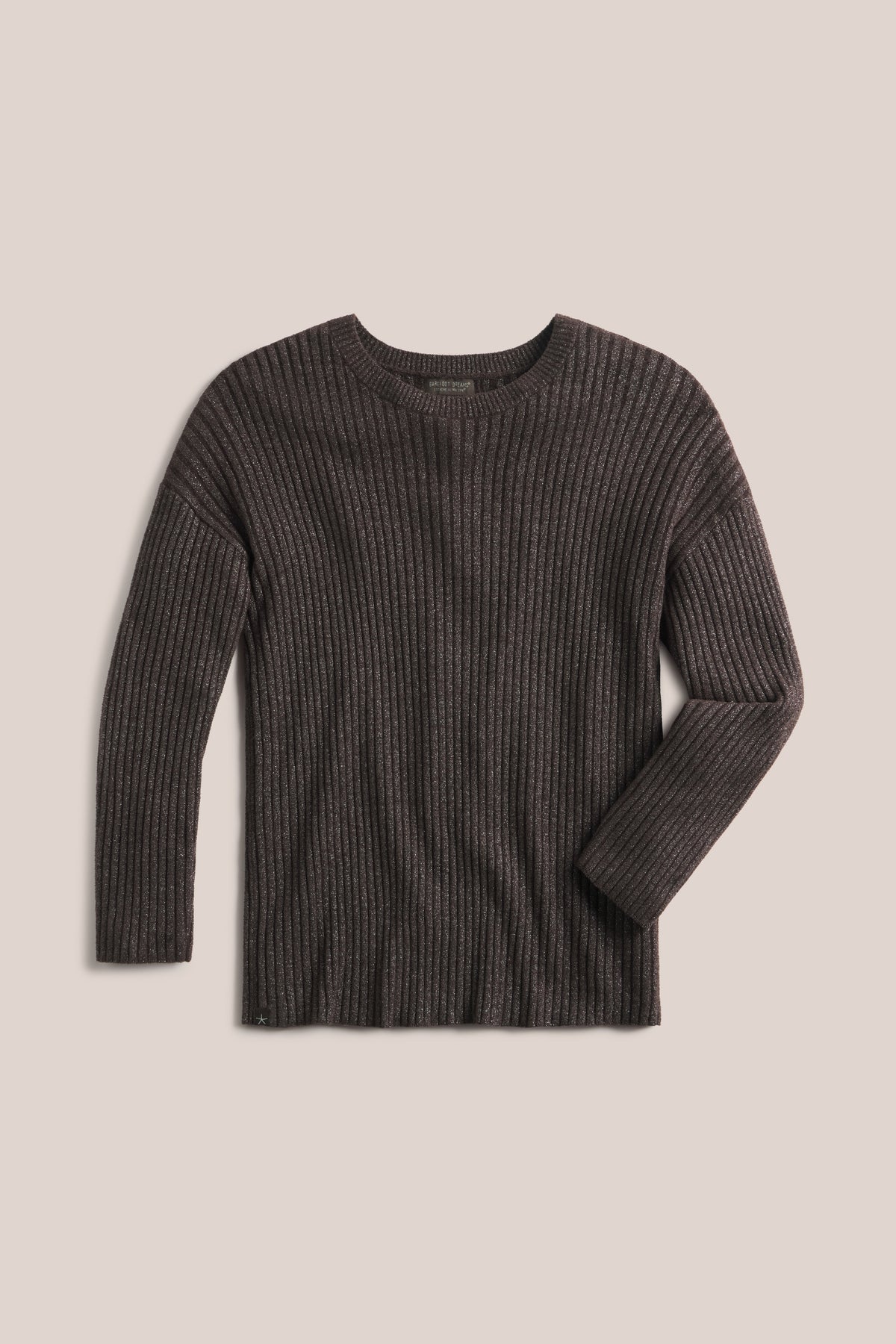 CozyChic Ultra Lite® Lurex Rib Crew Neck Tunic
