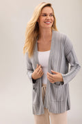 CozyChic Ultra Lite® Lurex Rib Cardigan