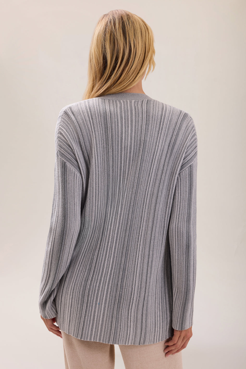 CozyChic Ultra Lite® Lurex Rib Cardigan