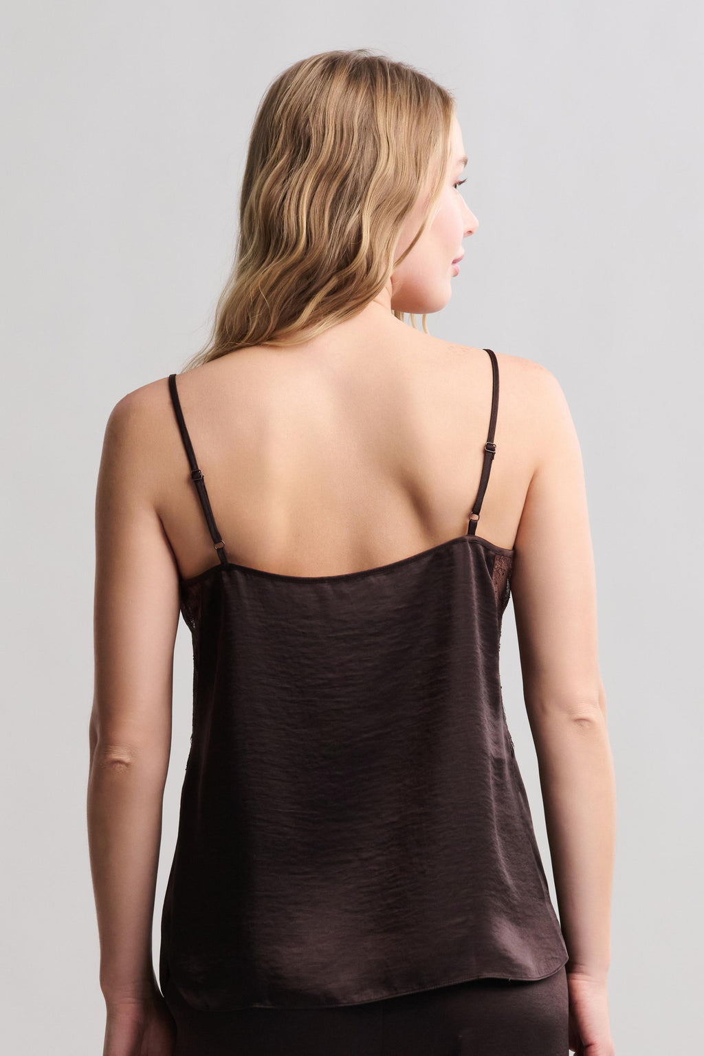 Liquid Satin Lace Camisole