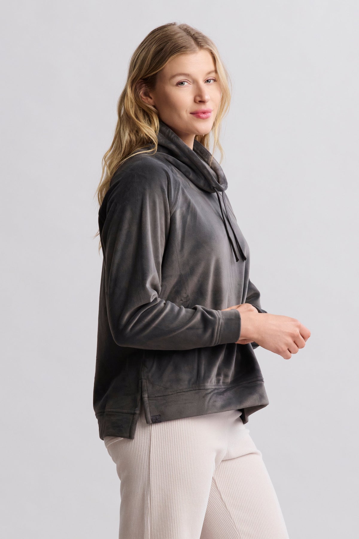 LuxeChic® Funnel Neck Pullover