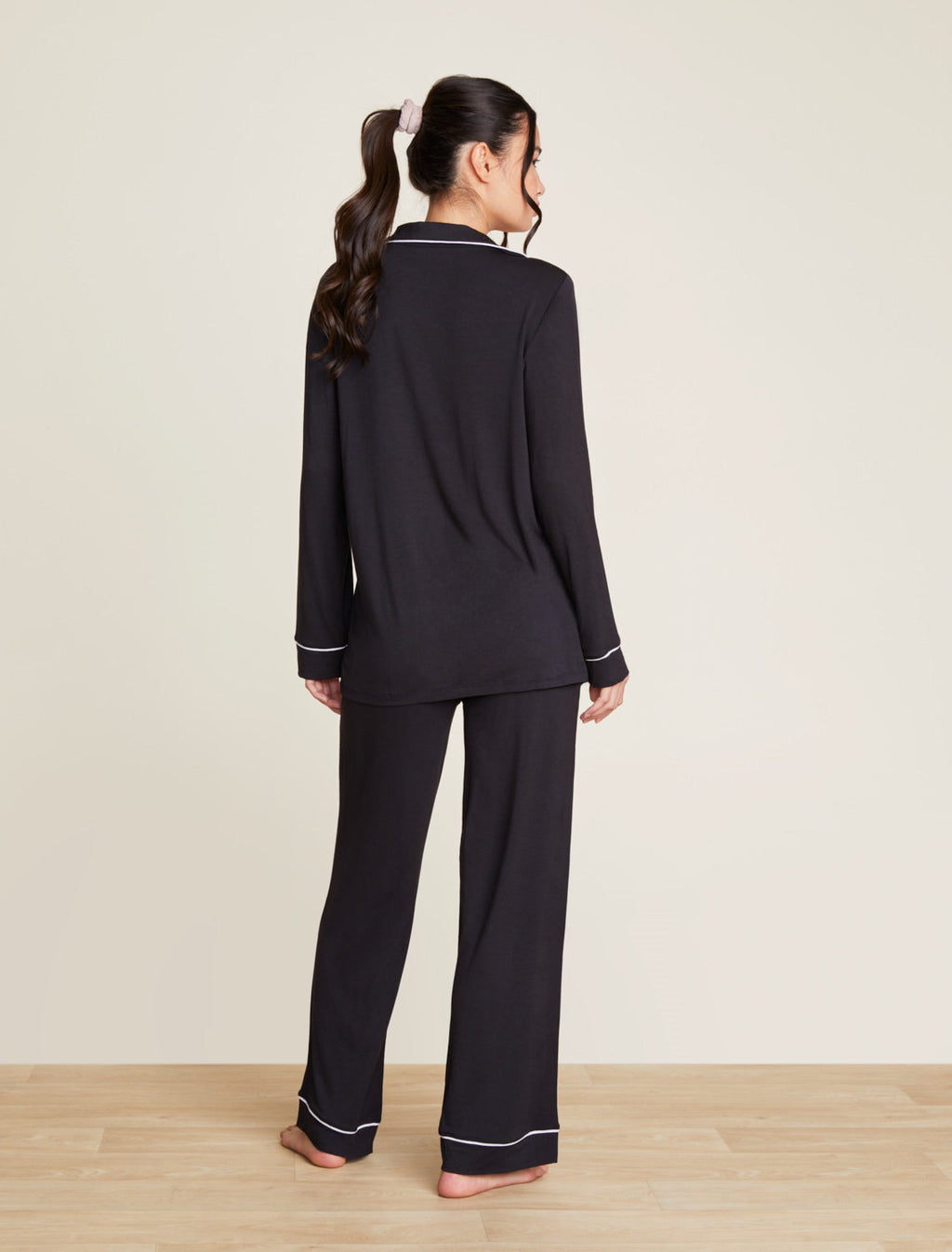 Luxe Milk Jersey® Piped Pajama Set
