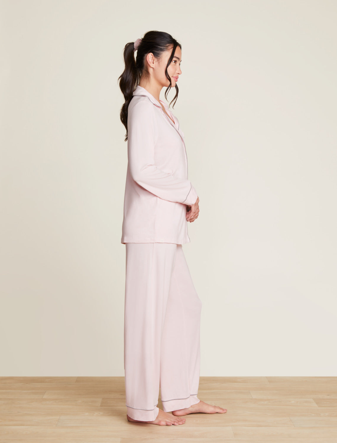 Luxe Milk Jersey® Piped Pajama Set