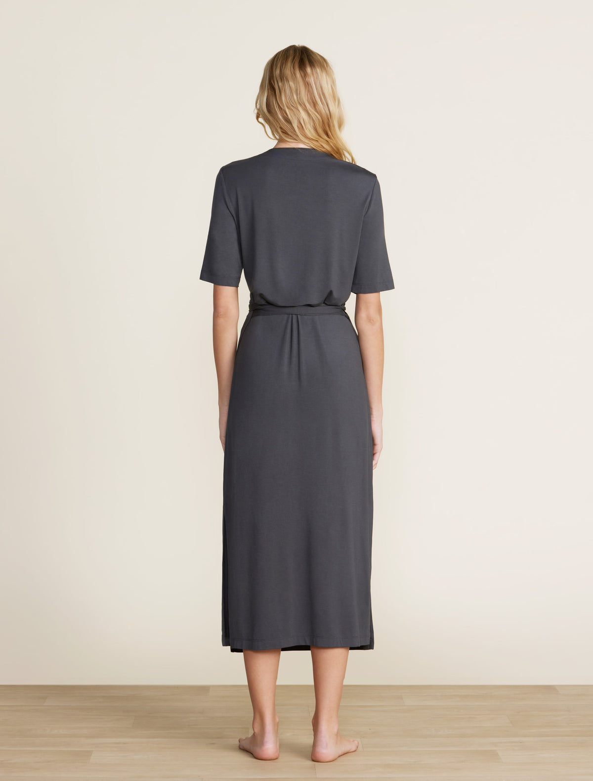 Luxe Milk Jersey® 3/4 Sleeve Wrap Dress