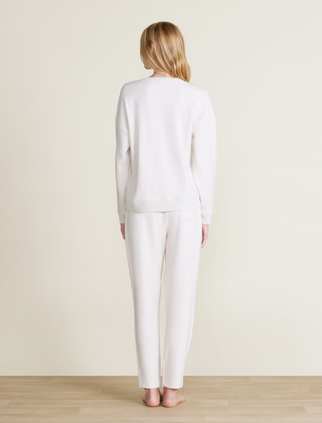 Malibu Collection® Brushed Fleece Sweater Mix Pullover