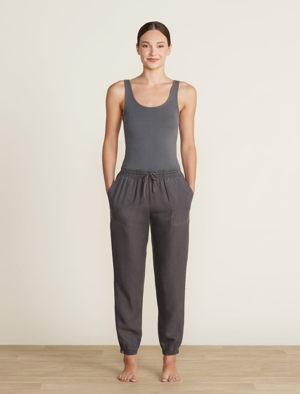 Malibu Collection® Linen Blend Jogger