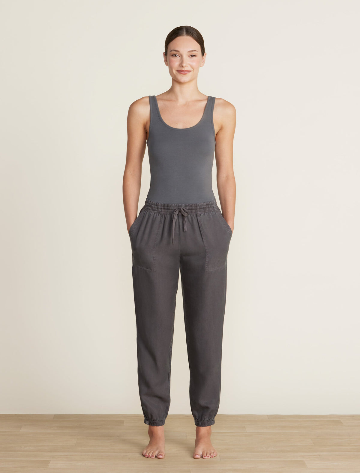 Malibu Collection® Linen Blend Jogger
