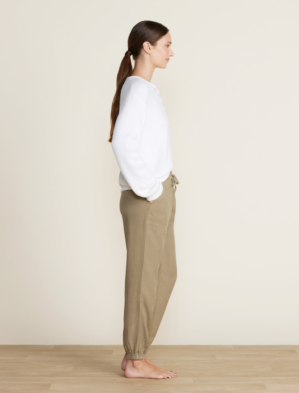 Malibu Collection® Linen Blend Jogger
