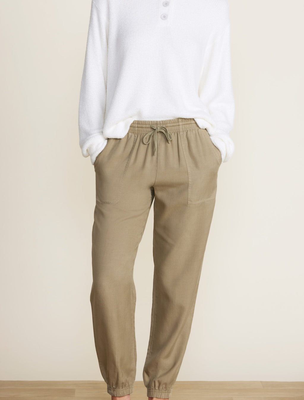 Malibu Collection® Linen Blend Jogger