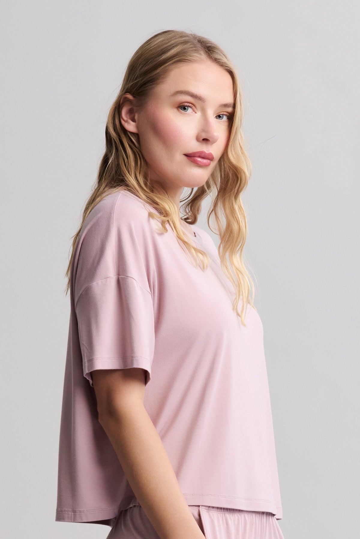 Ultra Soft Jersey Short Sleeve Boxy Tee