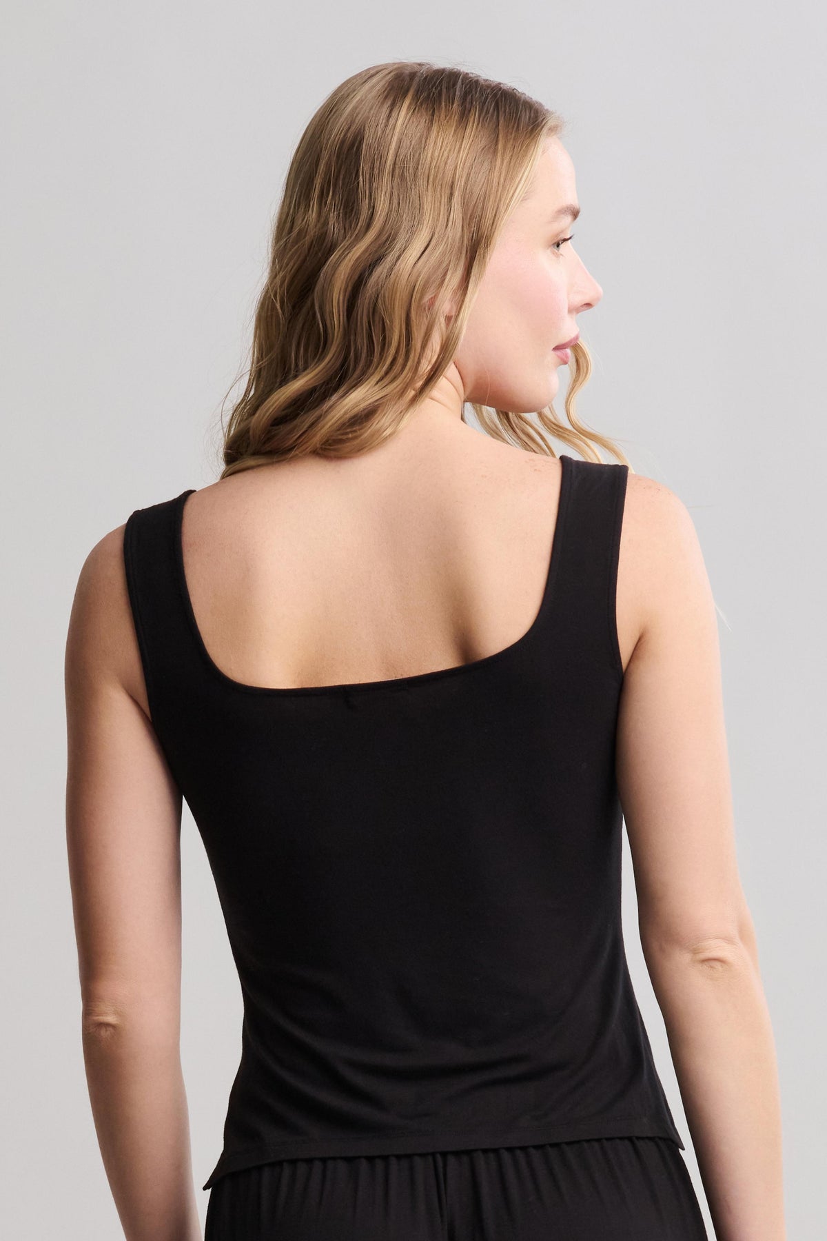 Ultra Soft Jersey Square Neck Tank