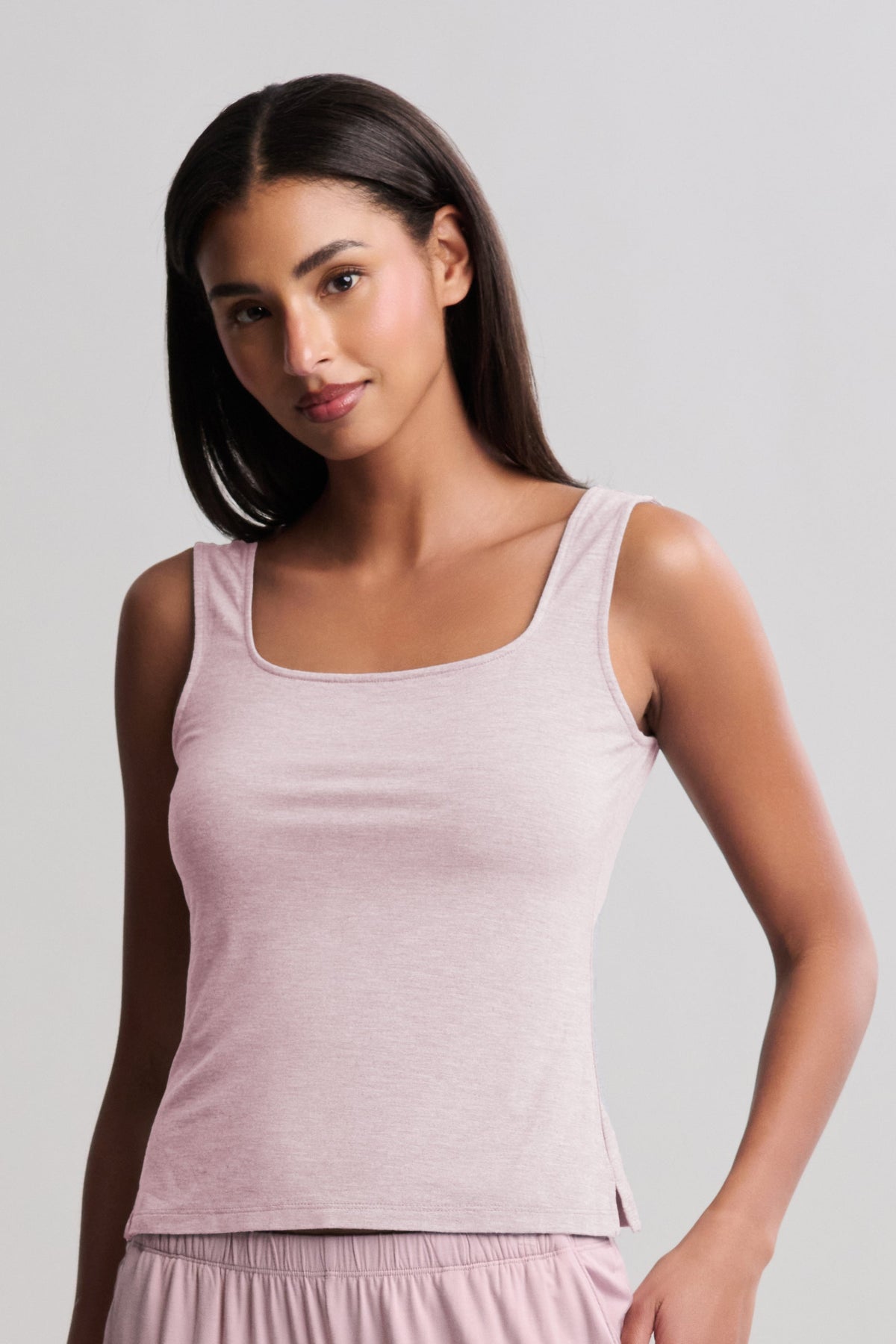 Ultra Soft Jersey Square Neck Tank