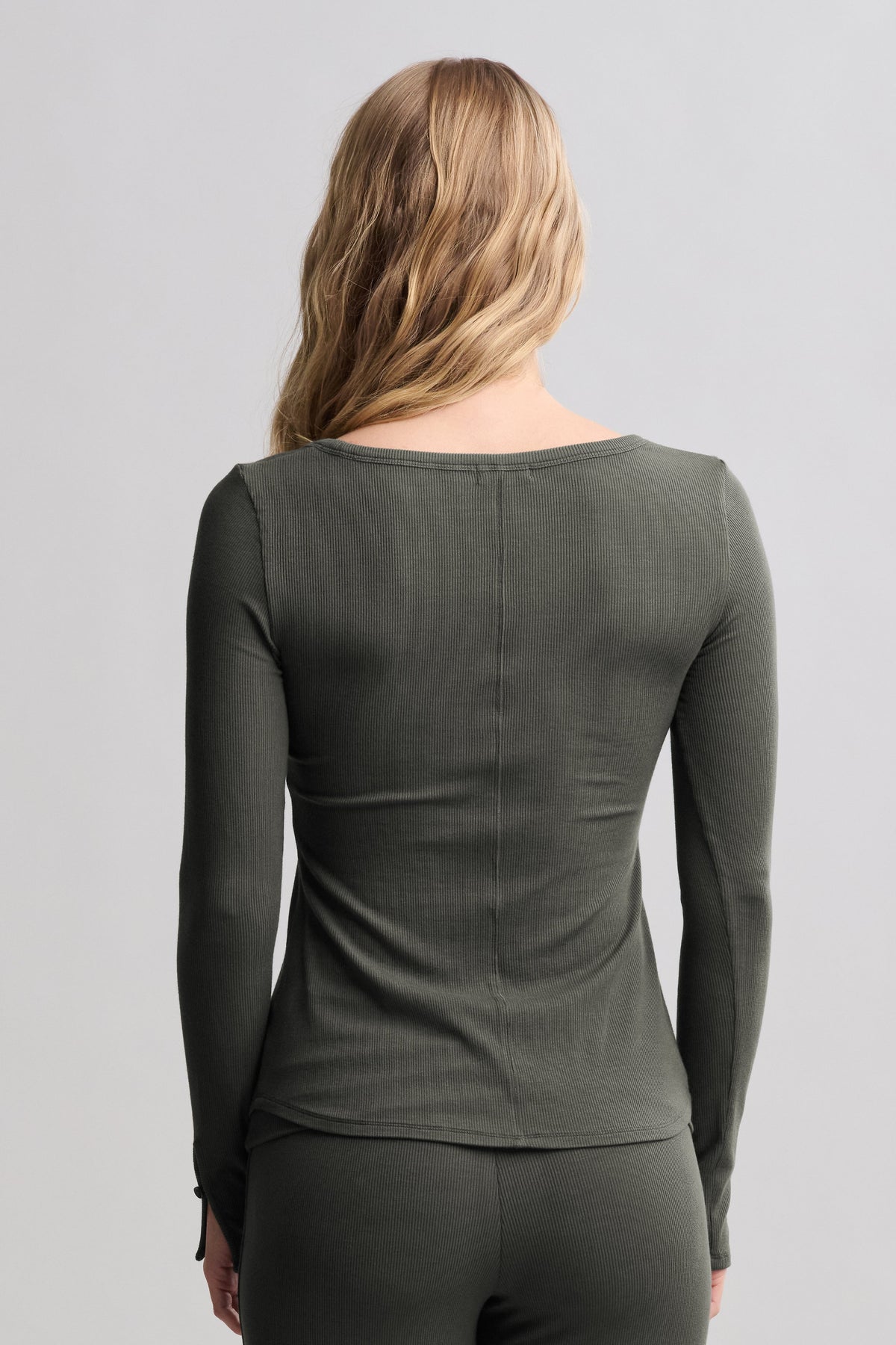 Ultra Soft Rib Long Sleeve Tee