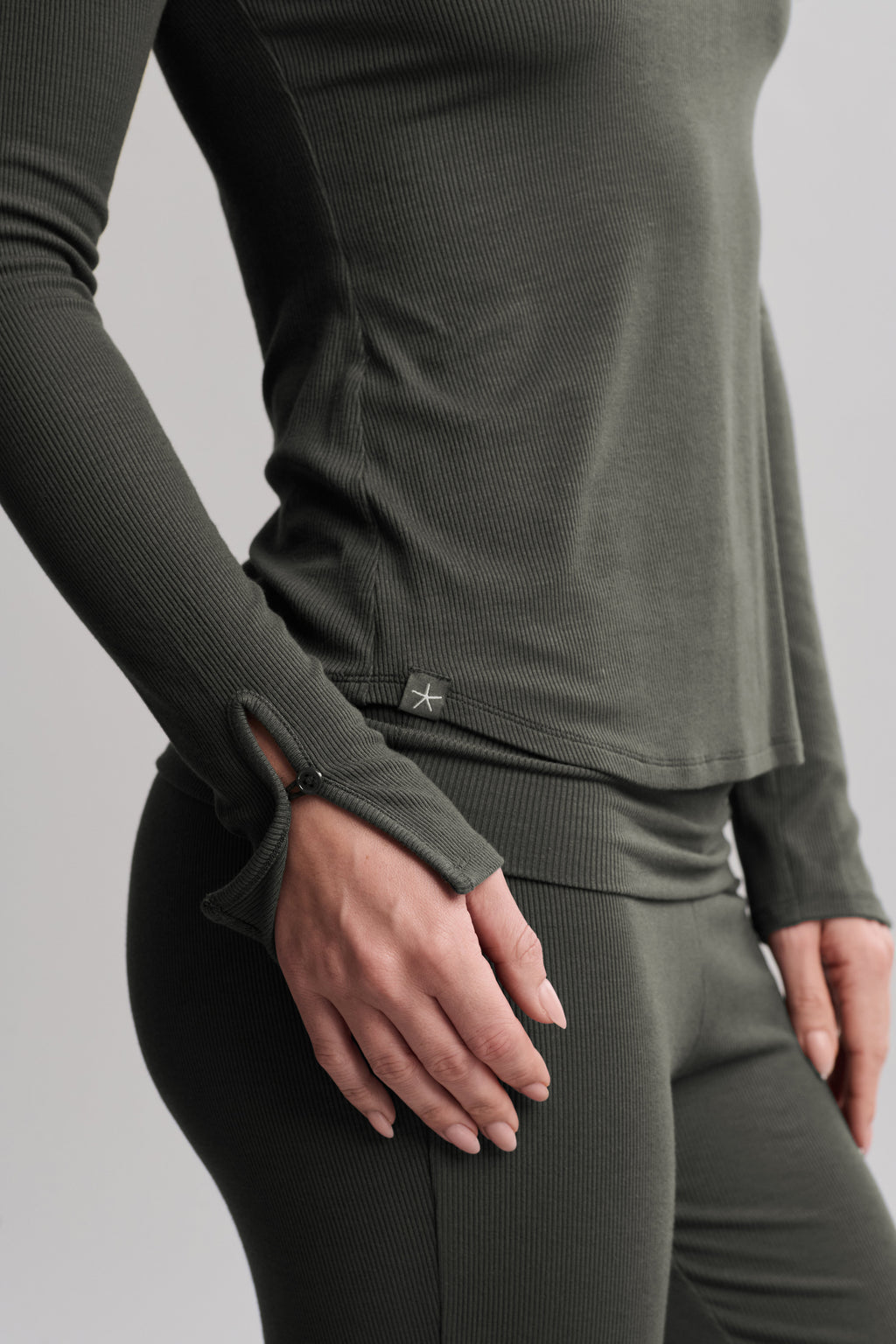 Ultra Soft Rib Long Sleeve Tee