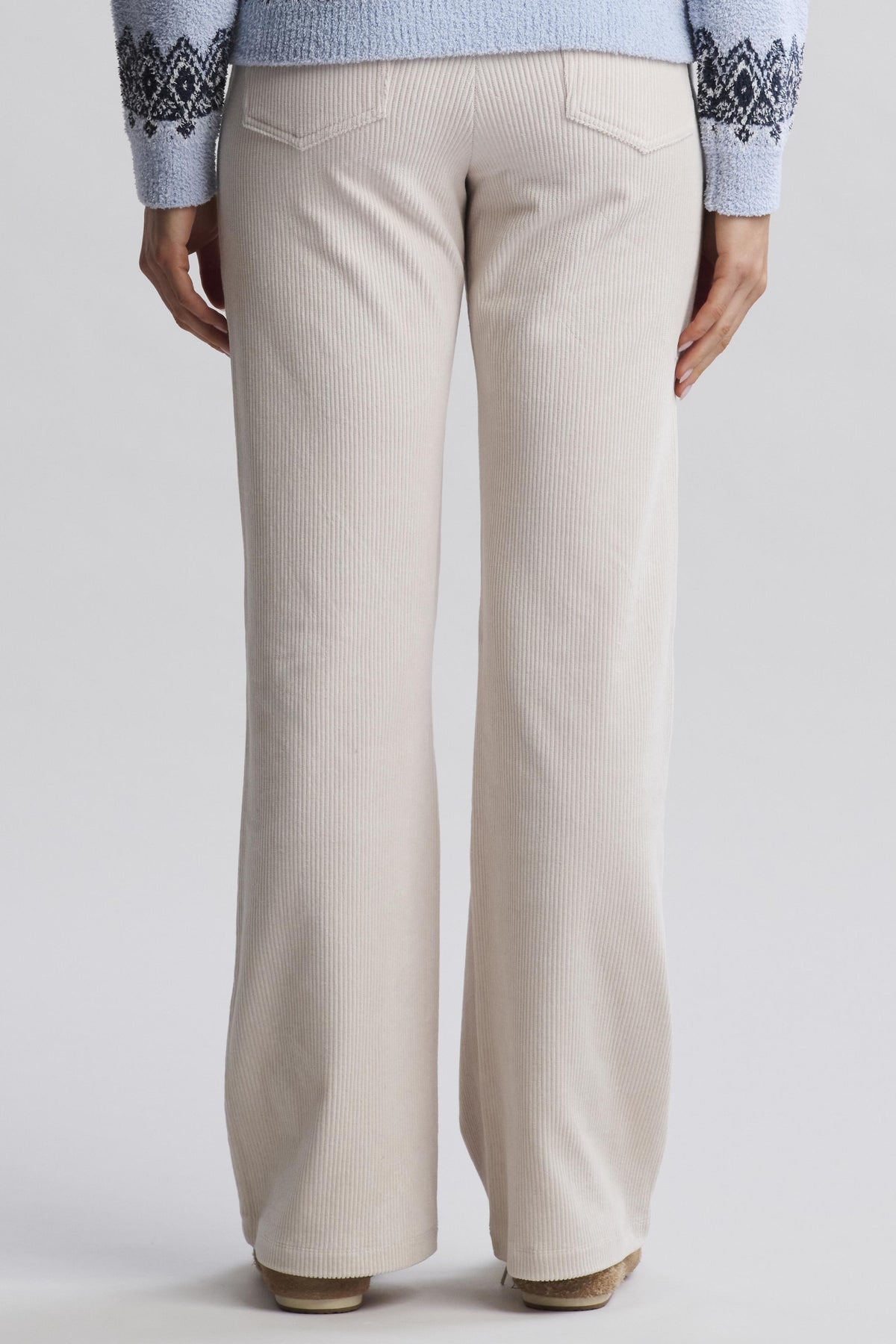 Stretch Cord Wide Leg Pant