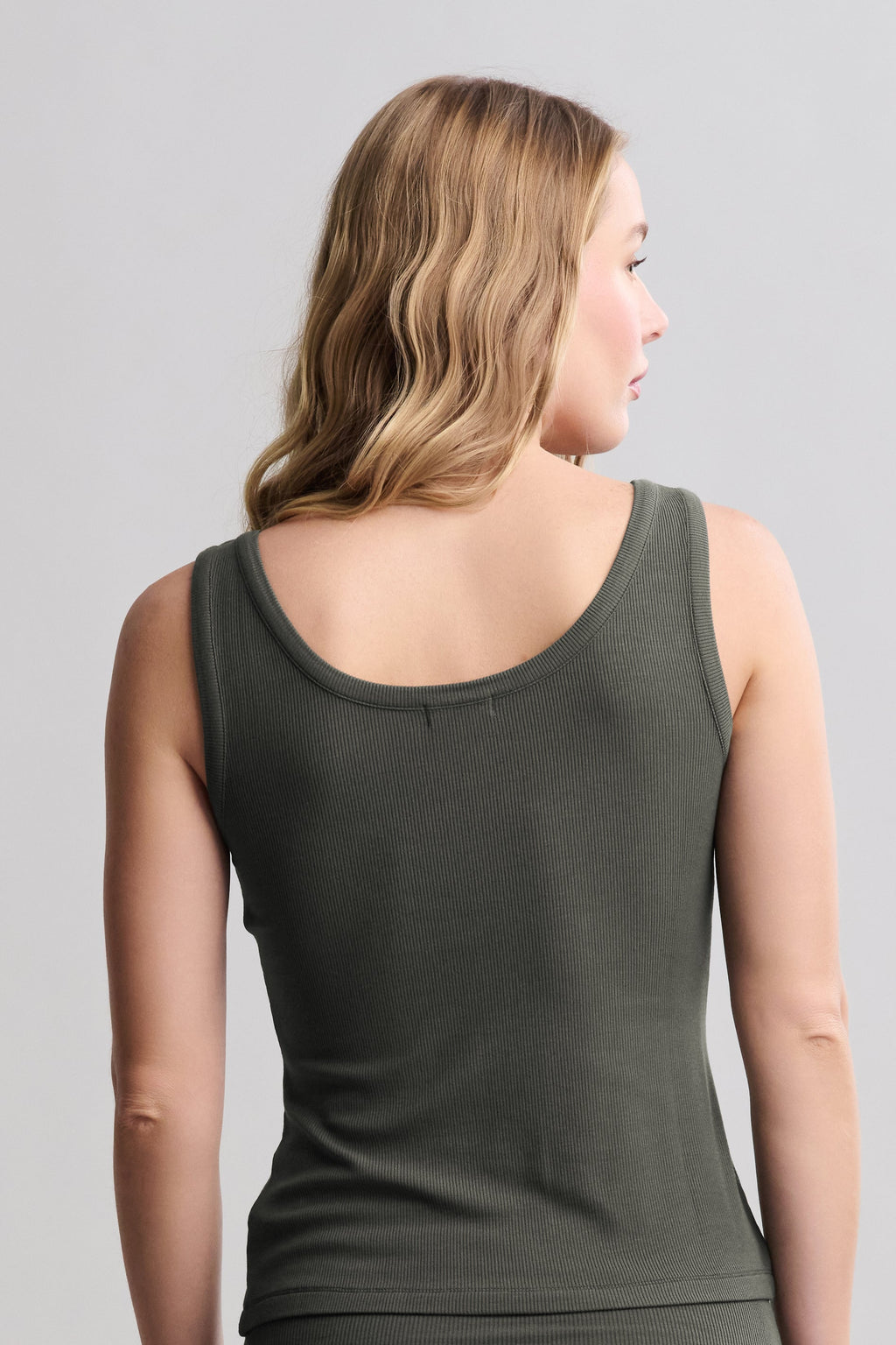 Ultra Soft Rib Button Front Cami