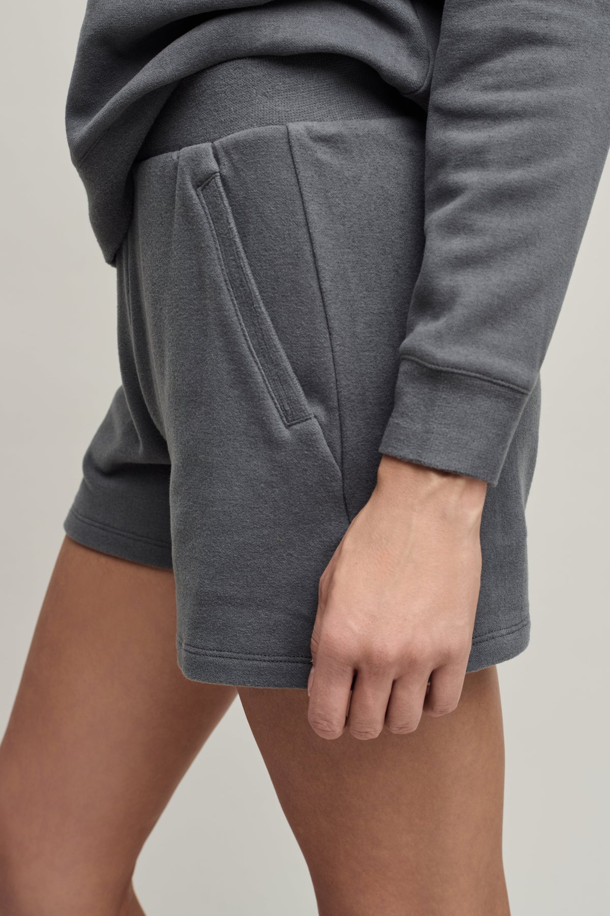 Malibu Collection® Brushed Fleece Short set