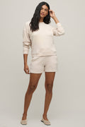 Malibu Collection® Brushed Fleece Short set