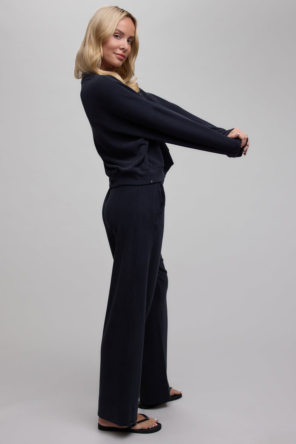 Brushed Fleece Pullover